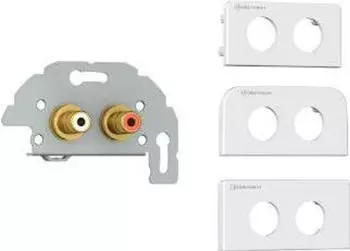 Kindermann 7456000410 2 x RCA Grau