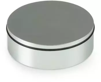 Pro-Ject Record Puck S, Elegantes Plattengewicht aus Aluminium zur Reduktion von unerwünschten Resonanzen (Silber)