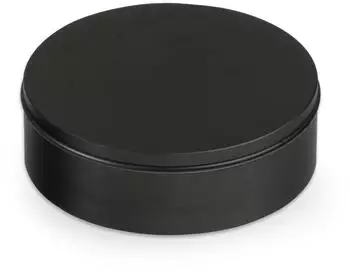 Pro-Ject Record Puck S, Elegantes Plattengewicht aus Aluminium zur Reduktion von unerwünschten Resonanzen (Schwarz)