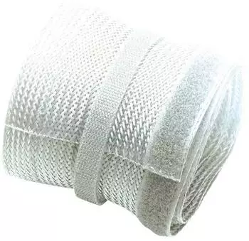 PureMounts Kabelsocke Polyester 1,8m weiß