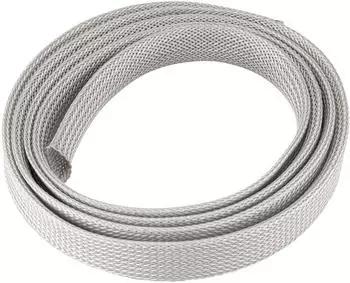 PureMounts Kabelschlauch 20mm x 180cm Grau Kabelmanagement Schlauch