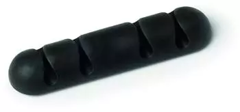 DURABLE CAVOLINE CLIP 4 Kabelklammern Graphite (Packung mit 2)