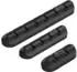 Xlayer Kabelhalter Kabelhalter Silicone 3er Pack schwarz