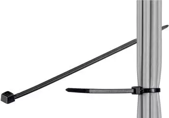 Goobay Pro Kabel Binder Schwarz - 3.5mm / 203mm