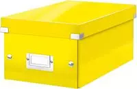 Leitz 60420016, Leitz Click & Store WOW DVD Aufbewahrungsbox Gelb