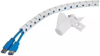 Neomounts Kabelmanagement-T&uuml;lle f&uuml;r 1-4 Kabel