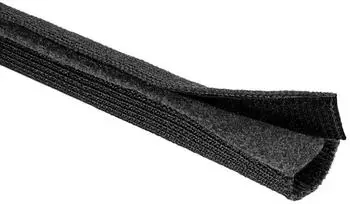 HellermannTyton Gewebeschlauch Innen-&Oslash; 15 mm Au&szlig;en-&Oslash; 30 mm PET schwarz 170-05200