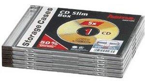 Hama 51289 CD-ROM Slim 5 Leerhüllen