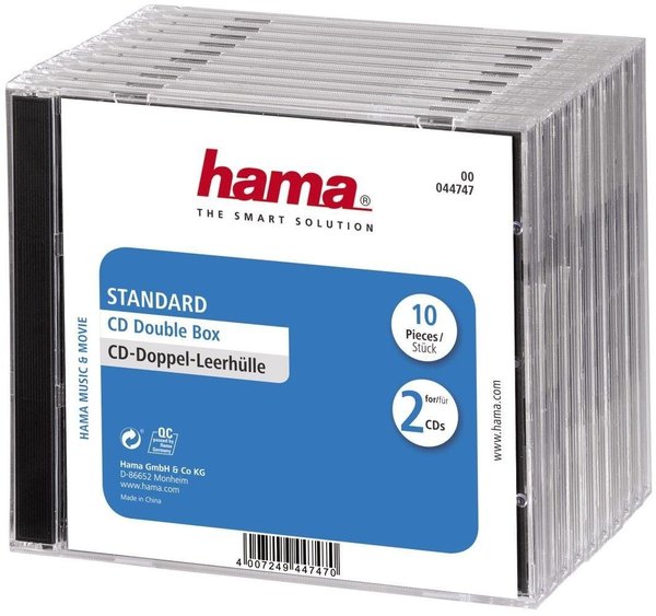 Hama CD-ROM Doppel 10er Pack