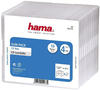 Hama 00051273, Hama CD Hülle Slim 00051273 4 CDs/DVDs/Blu-rays Transparent