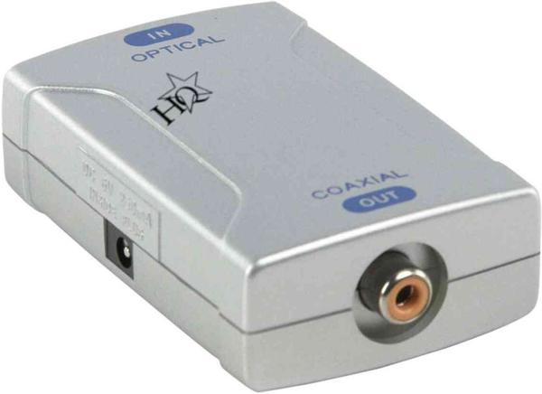 HQ HQ-CONV-OPCOAX Digital Audio Konverter Toslink In Cinch