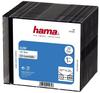 Hama CD-Slim-Box, 20er-Pack, Schwarz, Vo, Optische Medien Zubehör