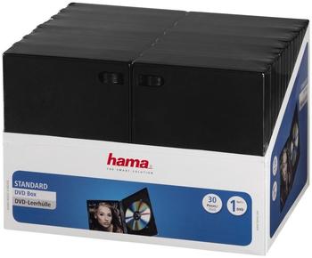Hama 11495 DVD-Leerhüllen 30er-Pack Schwarz Vorratspack