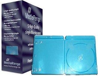 MediaRange BOX38 5er-Pack BluRay-Hüllen 11mm für 1 Disc