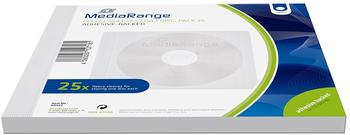 MediaRange BOX69 25-er Pack CD-Hüllen selbstklebend