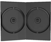 MediaRange DVD Leerbox 50pcs Double black
