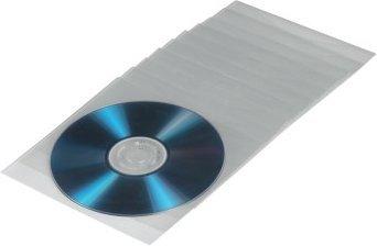 Hama 33809 CD-/DVD-Schutzhüllen (50 Stück, transparent)