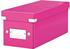 Leitz 60410023 Click & Store CD Ablagebox Pink Metallic