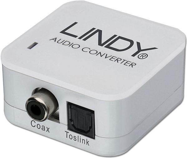 Lindy 70411 Audiokonverter Toslink <-> Cinch (koaxial) Test TOP Angebote ab  46,74 € (März 2023)