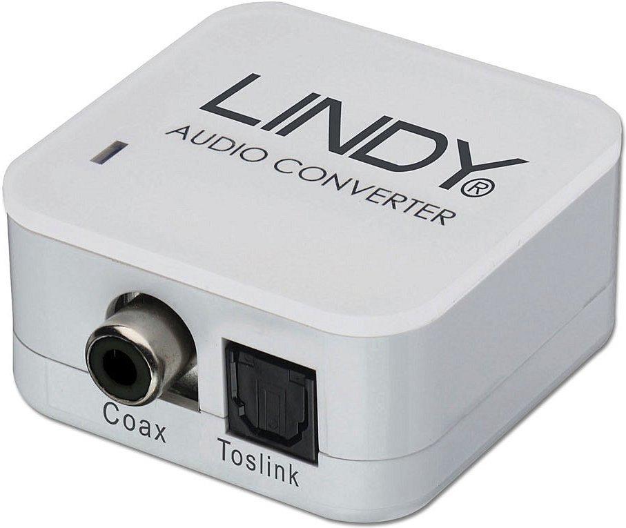 Lindy 70411 Audiokonverter Toslink <-> Cinch (koaxial) Audio Zubehör
