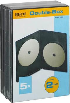 Beco 752.05 B 5 Doppel-DVD-Hartboxen