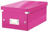 Leitz 60420023, Leitz Click & Store WOW DVD Aufbewahrungsbox Pink