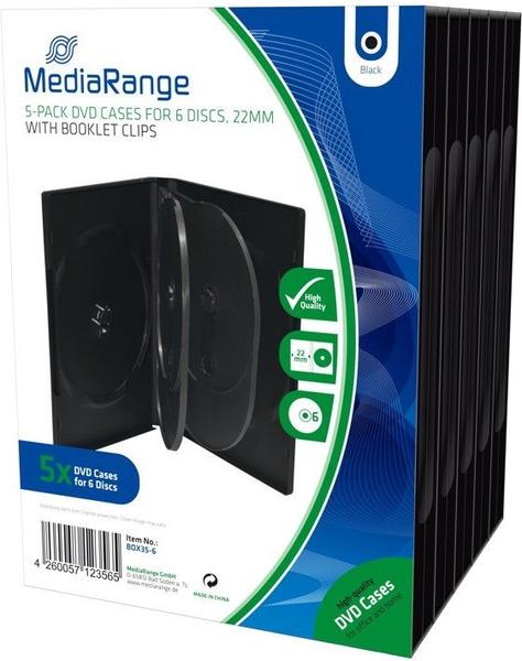 MediaRange BOX35-6 6er-Pack DVD-Hüllen