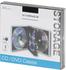 Vivanco 31704 CD/DVD Double Jewel Case (5er Pack)