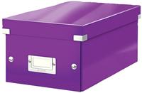 Leitz 60420062, Leitz Click & Store WOW DVD Aufbewahrungsbox Violett