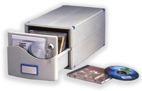 ProfiOffice Archiv-Box MB-30SL (30 CDs/DVDs)