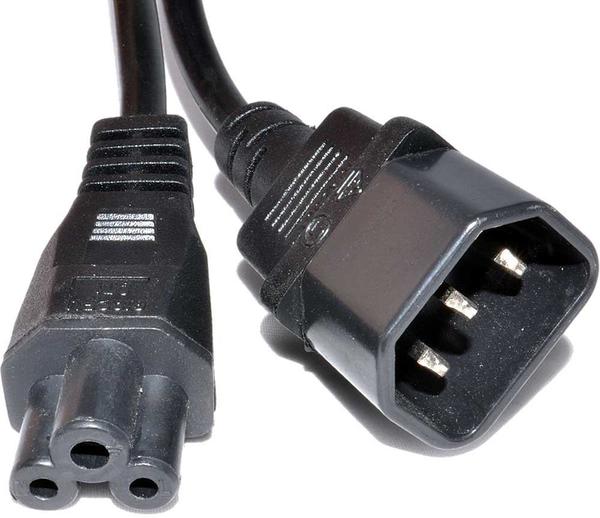 kenable IEC Stecker C14 Zum Kleeblattstecker Stecker C5 Konverter Adapter Strom Kabel 1 m