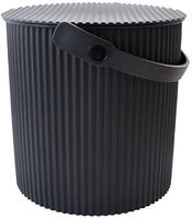 Aufbewahrungseimer Hachiman 10 Liter Schwarz Robust