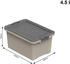 Rotho Compact 4,5L/A5 cappuccino/anthrazit