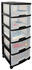 Curver Schubladenturm mit Schubladen (5X20L)
