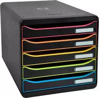 Exacompta 309914D, Exacompta Big Box Plus (A4+) (309914D) Schwarz