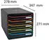 Exacompta Box BIG-BOX PLUS DIN A4 5 Schubladen (309914D)