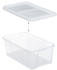 Relaxdays Schubox 12,5x20x34,5cm 12 Stk. weiß