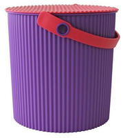 Hachiman - Omnioutil Eimer mit Deckel 10 l purple