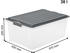 Rotho Compact 38L transparent/anthrazit