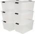 Iris Ohyama Top Box 45L 6 Stk. transparent