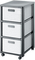 Rotho - Land-rollcontainer Mit 3 Schubladen In Rattanoptik De, Bpa-freier Kunststoff