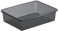 Rotho - Formatk&ouml;rbchen Linus A5 Anthrazit 25,5 X 19,5 X 6 Cm Boxen, K&ouml;rbchen &