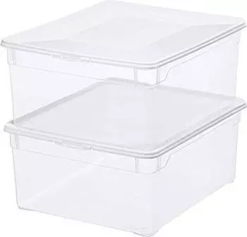 Rotho Clear Box Sweater 18L 40x33.5x17cm