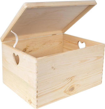 Creative Deco Erinnerungsbox 40x30x24cm (JAN-CD-SD240-HEART)