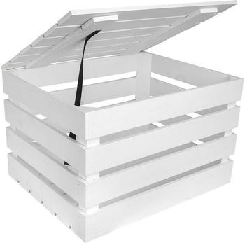 Creative Deco Holzkiste mit Deckel 50x30cm (X001YC6NNT)