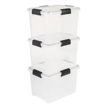 Iris Ohyama Boxen Kunststoff-Organizer 3er-Set 20L (104775) Iris Ohyama Boxen Kunststoff-Organizer 3er-Set 20L (104775)
