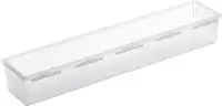 Rotho - Ordnungssystem Basic 38x8x5cm Transparent Schubladenteiler Aufbewahrung