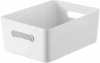 smartstore Aufbewahrungsbox COMPACT L, 15,4 Liter, wei&szlig;
