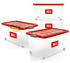 BigDean Aufbewahrungsbox 60L 4 Stk. (801231)