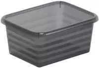Rotho - Formatk&ouml;rbchen Linus A7 Anthrazit 14 X 11 X 6 Cm Boxen, K&ouml;rbchen &...